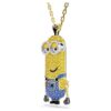 Minions Kevin-anheng med pavé, flerfarget, gullbelagt