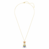 Minions King Bob-anheng med pavé, flerfarget, gullfarget Minions King Bob-anheng med pavé, flerfarget, gullfarget