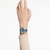 Octea Chrono-klokke, sveitsiskprodusert, lærrem, grønn, rosagullfarget finish Octea Chrono-klokke, sveitsiskprodusert, lærrem, grønn, rosagullfarget finish