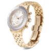Octea Chrono-klokke, sveitsiskprodusert, metallarmbånd, gullfarget, champagnegullfarget finish Octea Chrono-klokke, sveitsiskprodusert, metallarmbånd, gullfarget, champagnegullfarget finish