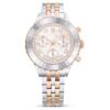 Octea Chrono-klokke, sveitsiskprodusert, metallarmbånd, rosagullfarget, blandet metallfinish Octea Chrono-klokke, sveitsiskprodusert, metallarmbånd, rosagullfarget, blandet metallfinish