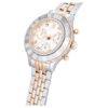 Octea Chrono-klokke, sveitsiskprodusert, metallarmbånd, rosagullfarget, blandet metallfinish Octea Chrono-klokke, sveitsiskprodusert, metallarmbånd, rosagullfarget, blandet metallfinish