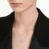 Oktagon-anheng med laboratoriedyrkede diamanter 0,5 karat totalt, oktagonform, 14K hvitt gull Oktagon-anheng med laboratoriedyrkede diamanter 0,5 karat totalt, oktagonform, 14K hvitt gull