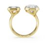 Oktagonal ring med laboratoriedyrkede diamanter, totalt 4,10 karat, oktagonal form, 18K gult gull Oktagonal ring med laboratoriedyrkede diamanter, totalt 4,10 karat, oktagonal form, 18K gult gull