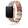 Princess-rem til Apple Watch® 40 mm og 41 mm, rosagullfarget, rosagullfarget finish Princess-rem til Apple Watch® 40 mm og 41 mm, rosagullfarget, rosagullfarget finish
