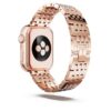 Princess-rem til Apple Watch® 40 mm og 41 mm, rosagullfarget, rosagullfarget finish Princess-rem til Apple Watch® 40 mm og 41 mm, rosagullfarget, rosagullfarget finish