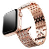 Princess-rem til Apple Watch® 40 mm og 41 mm, rosagullfarget, rosagullfarget finish Princess-rem til Apple Watch® 40 mm og 41 mm, rosagullfarget, rosagullfarget finish