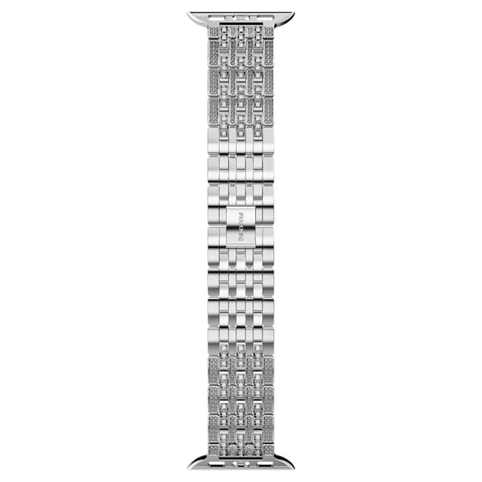 Princess-rem til Apple Watch® 40 mm og 41 mm, sølvfarget, rustfritt stål Princess-rem til Apple Watch® 40 mm og 41 mm, sølvfarget, rustfritt stål
