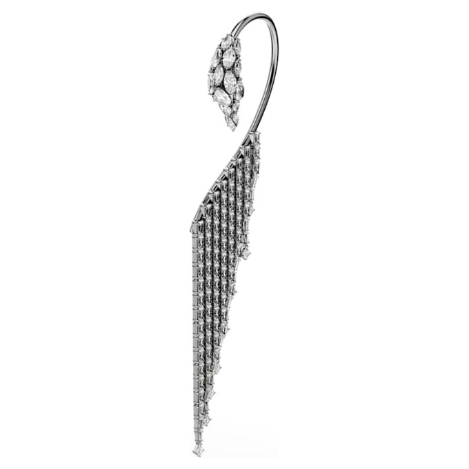 Ørecuffer fra Vienna Collection – Svanen, hvit, rutheniumbelagt Ørecuffer fra Vienna Collection – Svanen, hvit, rutheniumbelagt
