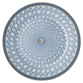 Signum brødplate i porselen, blå