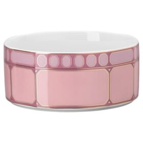 Signum frokostskål i porselen, rosa