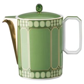 Signum kaffekanne i porselen, grønn