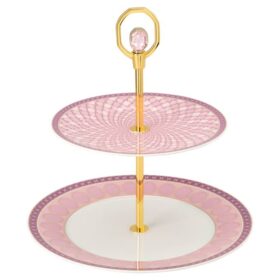 Signum éTagèRe Porselen, liten, rosa