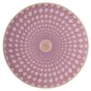 Signum-tallerken i porselen, liten, rosa Signum-tallerken i porselen, liten, rosa
