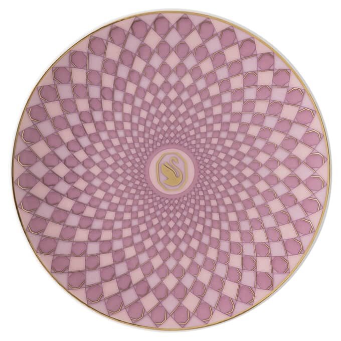 Signum-tallerken i porselen, liten, rosa Signum-tallerken i porselen, liten, rosa
