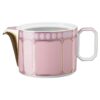 Signum tekanne i porselen, liten, rosa