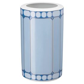Signum-vase i porselen, blå