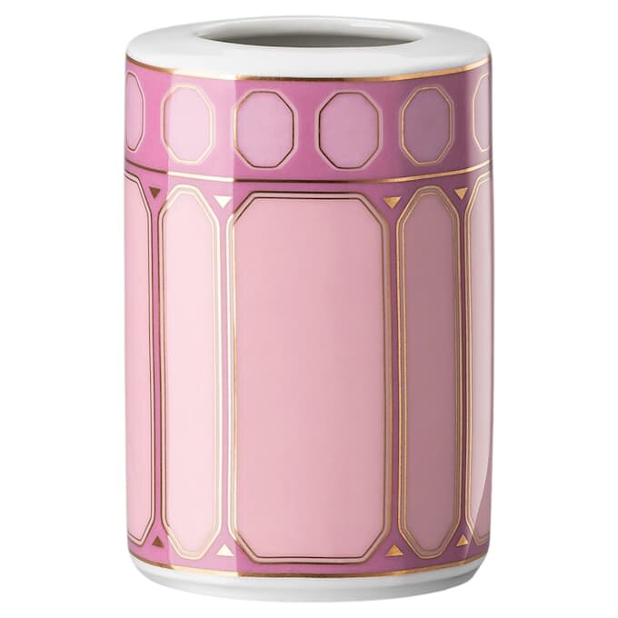 Signum-vase i porselen, liten, rosa Signum-vase i porselen, liten, rosa