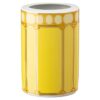 Signum-vase i porselen, medium, gul Signum-vase i porselen, medium, gul