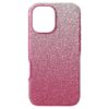 Smarttelefonetui med fargerik fargegradient, iPhone® 16, rosa