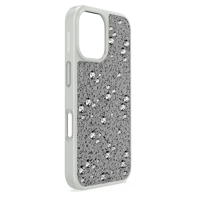 Smarttelefonetui med spredt design, iPhone® 16, sølvfarget Smarttelefonetui med spredt design, iPhone® 16, sølvfarget