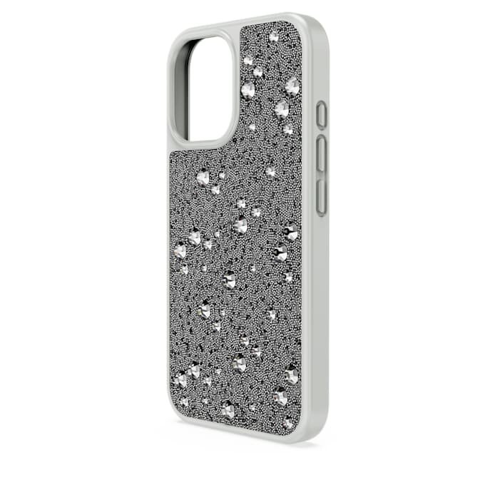 Smarttelefonetui med spredt design, iPhone® 16, sølvfarget Smarttelefonetui med spredt design, iPhone® 16, sølvfarget