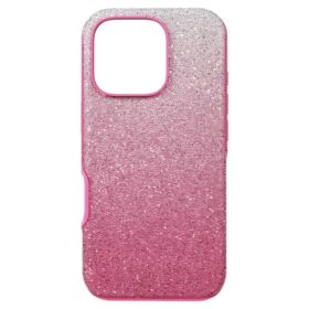 Smarttelefonetui med sterk fargegradient, iPhone® 16 Pro, rosa