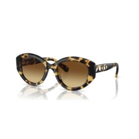 Solbriller i «Cat-Eye»-form, Sk6008, brun