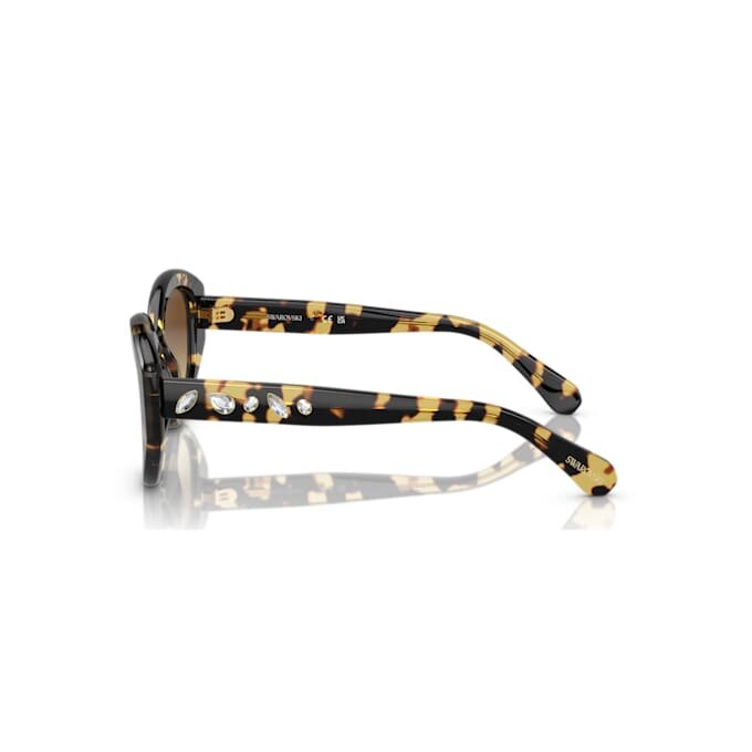 Solbriller i «Cat-Eye»-form, Sk6008, brun Solbriller i «Cat-Eye»-form, Sk6008, brun