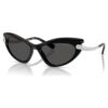 Solbriller i «Cat-Eye»-form, Sk6038, svart Solbriller i «Cat-Eye»-form, Sk6038, svart