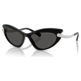 Solbriller i «Cat-Eye»-form, Sk6038, svart