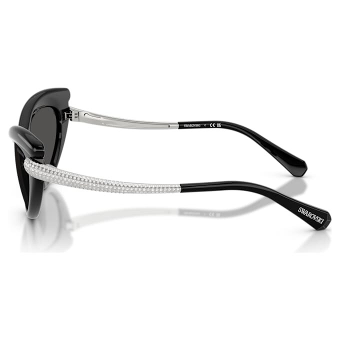 Solbriller i «Cat-Eye»-form, Sk6038, svart Solbriller i «Cat-Eye»-form, Sk6038, svart
