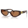 Solbriller i «Cat-Eye»-form, Sk6045, brun Solbriller i «Cat-Eye»-form, Sk6045, brun