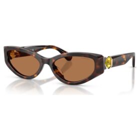 Solbriller i «Cat-Eye»-form, Sk6045, brun