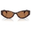 Solbriller i «Cat-Eye»-form, Sk6045, brun Solbriller i «Cat-Eye»-form, Sk6045, brun