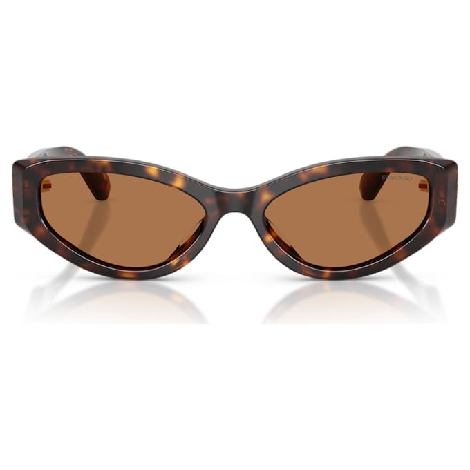 Solbriller i «Cat-Eye»-form, Sk6045, brun Solbriller i «Cat-Eye»-form, Sk6045, brun
