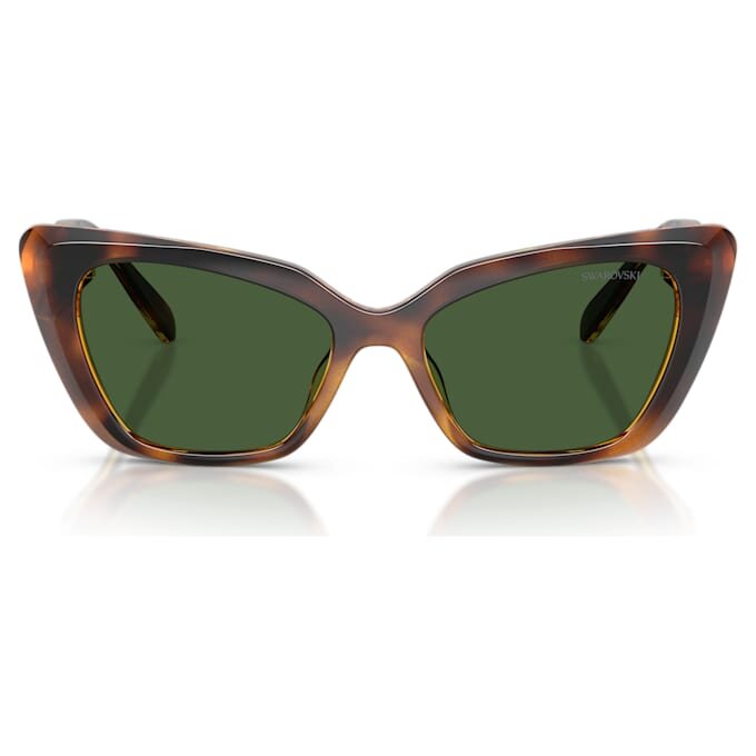 Solbriller i «Cat-Eye»-form, Sk6047, lysbrune Solbriller i «Cat-Eye»-form, Sk6047, lysbrune
