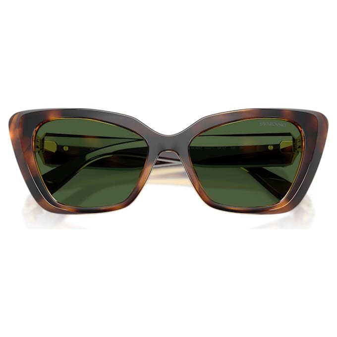 Solbriller i «Cat-Eye»-form, Sk6047, lysbrune Solbriller i «Cat-Eye»-form, Sk6047, lysbrune
