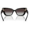 Solbriller i «Cat-Eye»-form, Sk6047, svart