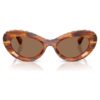 Solbriller i «Cat-Eye»-form, Sk6061U, brun Solbriller i «Cat-Eye»-form, Sk6061U, brun