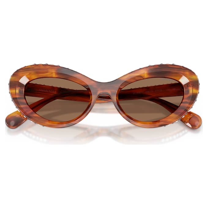 Solbriller i «Cat-Eye»-form, Sk6061U, brun Solbriller i «Cat-Eye»-form, Sk6061U, brun