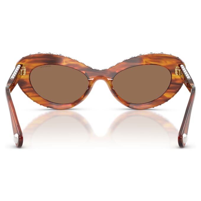 Solbriller i «Cat-Eye»-form, Sk6061U, brun Solbriller i «Cat-Eye»-form, Sk6061U, brun