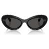 Solbriller i «Cat-Eye»-form, Sk6061U, svart
