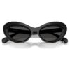 Solbriller i «Cat-Eye»-form, Sk6061U, svart