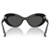 Solbriller i «Cat-Eye»-form, Sk6061U, svart