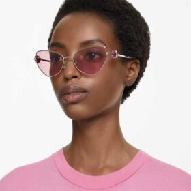Solbriller i «Cat-Eye»-form, Sk7003, rosa