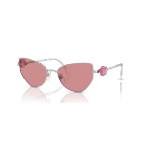 Solbriller i «Cat-Eye»-form, Sk7003, rosa