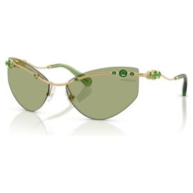 Solbriller i «Cat-Eye»-form, SK7039, gullfarget