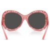 Solbriller i oversized-stil, cat-eye-form, Sk6052, rosa Solbriller i oversized-stil, cat-eye-form, Sk6052, rosa
