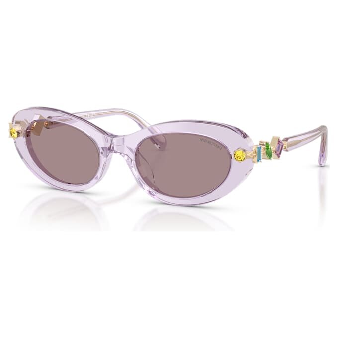 Solbriller, oval form, rosa Solbriller, oval form, rosa